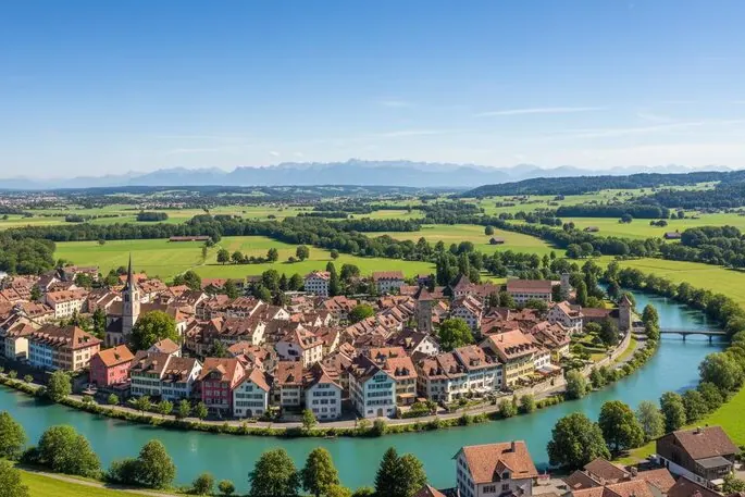 Paesaggio nel Canton Argovia
