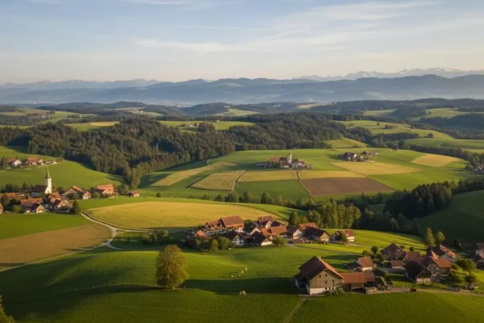 Paysage du canton de Bâle-Campagne