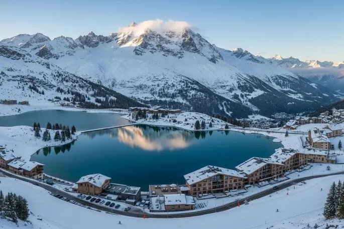 Paysage d’hiver aux Grisons