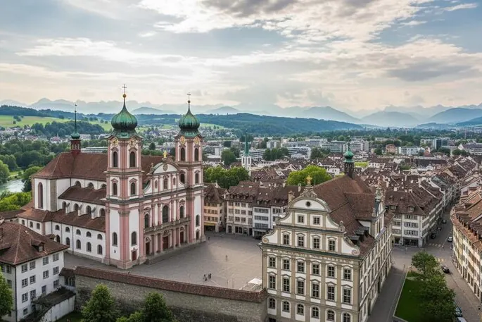 Quartier de l’abbaye de Saint-Gall